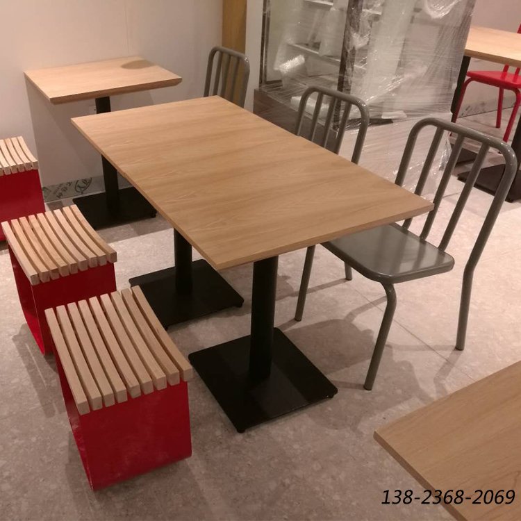  休閑快餐桌椅，定做餐廳